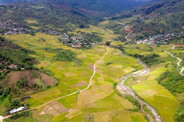 Cảnh thiên nhiên cao nguyên cùng ruộng bậc thang bên đỉnh Ngọc Linh đẹp nao lòng - 6