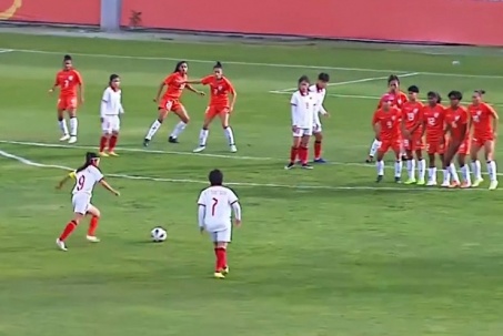 Video bóng đá nữ Việt Nam - Ấn Độ: Huỳnh Như tỏa sáng, đại tiệc 4 bàn (Vòng loại Olympic)