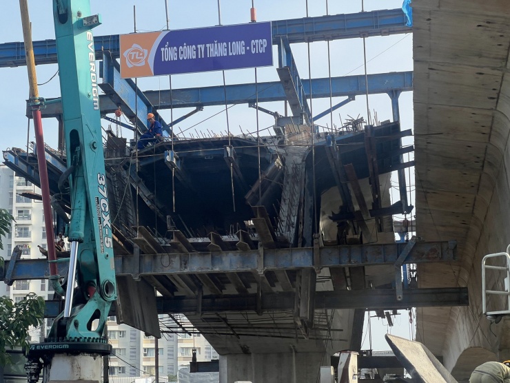 Cận cảnh cầu hơn 900 tỷ ở khu đông TPHCM hợp long nhịp chính sau 4 năm 'đắp chiếu' - 8