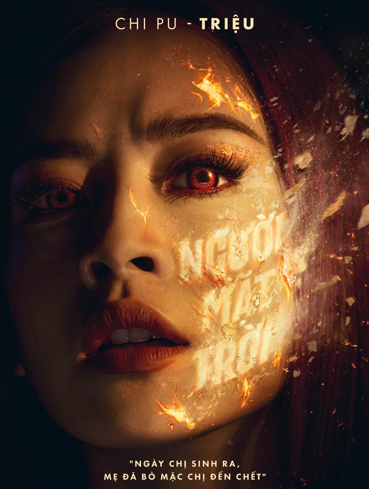 Chi Pu táo bạo tái xuất điện ảnh, diện váy xẻ ngực sâu hút - 1