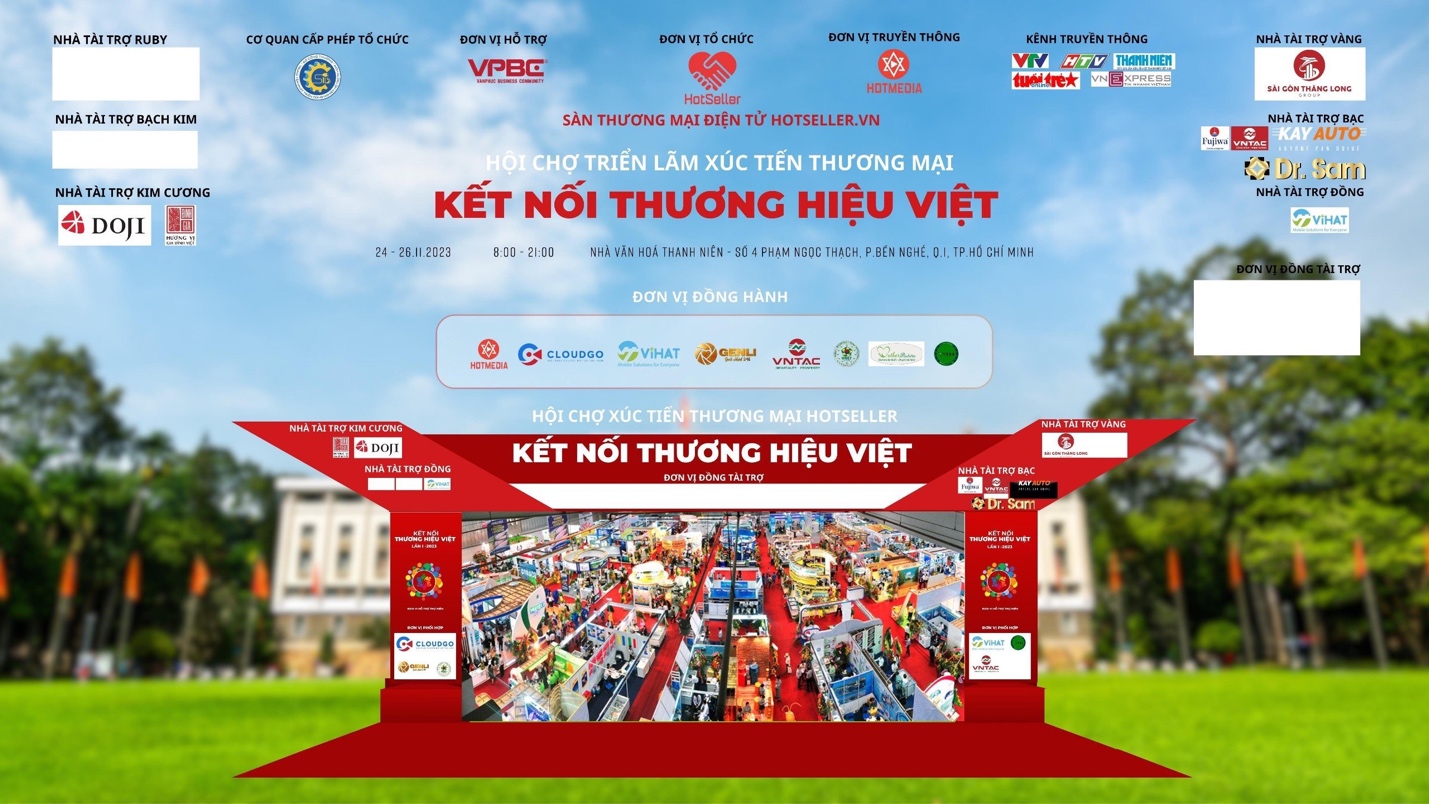 Chương trình hội chợ xúc tiến thương mại &#39;Kết nối thương hiệu Việt&#39; sắp khai mạc tại TP. HCM - 1