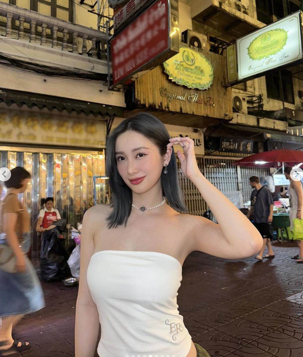 "Hot girl trà sữa" lăng xê kiểu áo thun quả cam lạ mắt - 3