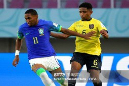Video bóng đá U17 Ecuador - U17 Brazil: “Vũ công samba“ nhảy múa, lấy vé tứ kết (U17 World Cup)