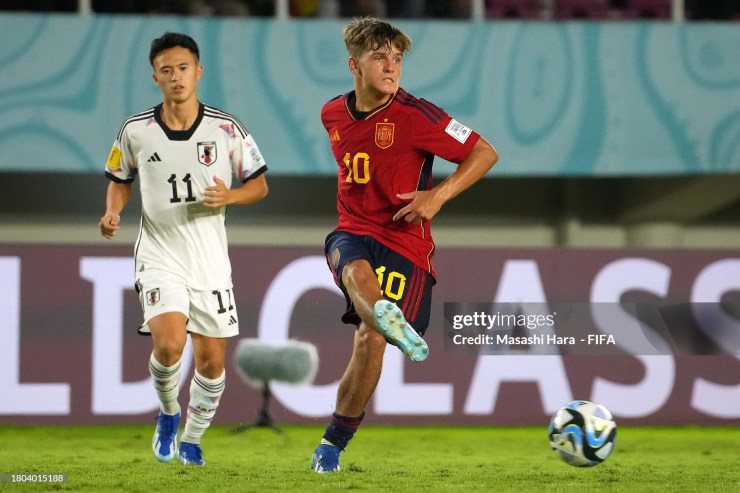 Video bóng đá U17 Tây Ban Nha - U17 Nhật Bản: Siêu phẩm gỡ hòa, kết cục tiếc nuối (U17 World Cup) - 1