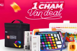 Văn Phòng Phẩm Deli Thương hiệu dẫn đầu trên sàn thương mại điện tử