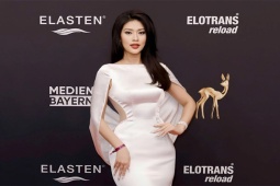 Đoàn Thiên Ân đại diện Elasten sánh vai cùng sao quốc tế trên thảm đỏ Bambi Awards