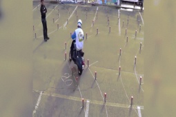 Clip: Thanh niên thi sa hình như hack khiến ai cũng phải choáng váng