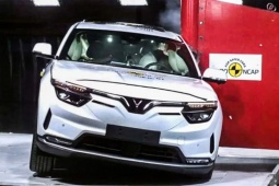 Xe điện VinFast VF8 đạt chuẩn 4 sao về chứng nhận an toàn EURO NCAP