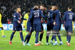 Video bóng đá PSG - Nantes: "Bom tấn" tỏa sáng thay Mbappe, quyết đấu Dortmund (Ligue 1)