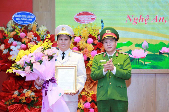 Nghệ An có tân Giám đốc Công an tỉnh 46 tuổi - 2