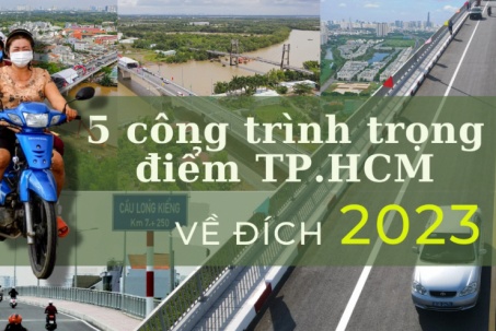 5 công trình trọng điểm ở TP.HCM về đích trước thềm 2024